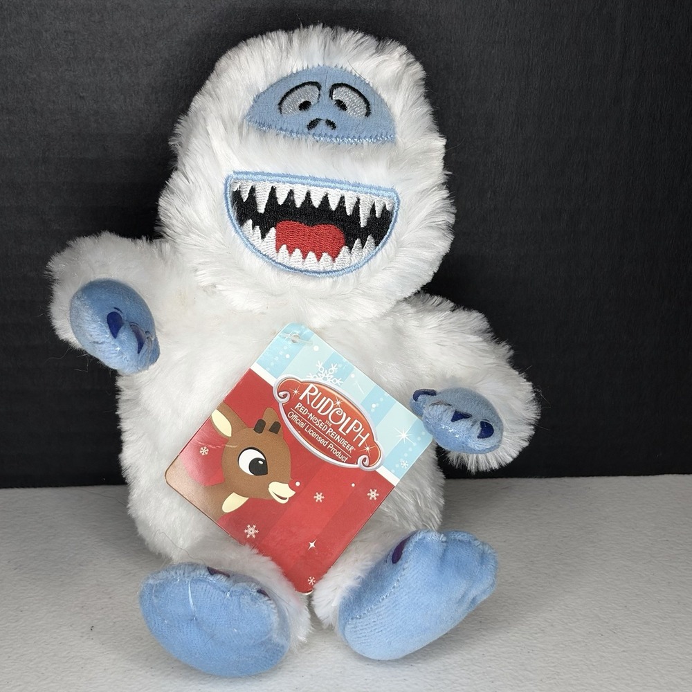 Dan Dee Bumble Abominable Snowman Plush 8" Rudolph Christmas With Tag